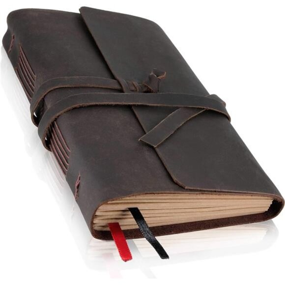 Handmade Leather Journal for Men Lined -Writing Journal For Women -Diary Journal - Picture 1 of 7